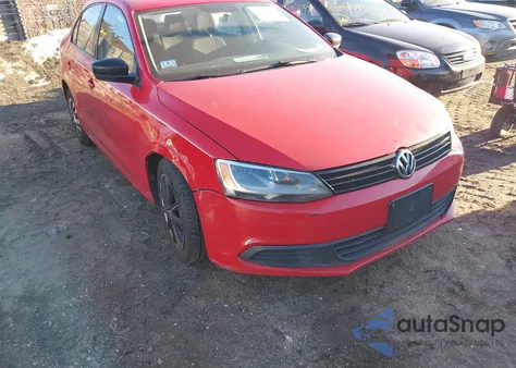 2012 Volkswagen Jetta 2.0L S из США, поврежденный, VIN 3VW2K7AJ0CM469350